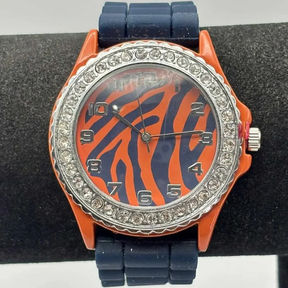 Orange Tiger Men's Watch